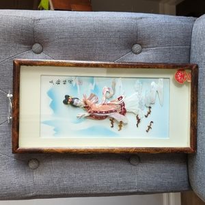 MOTHER OF PEARL WALL PICTURE